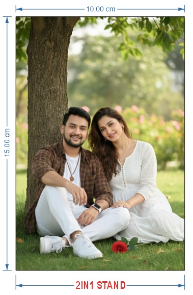 Acrylic photo frame